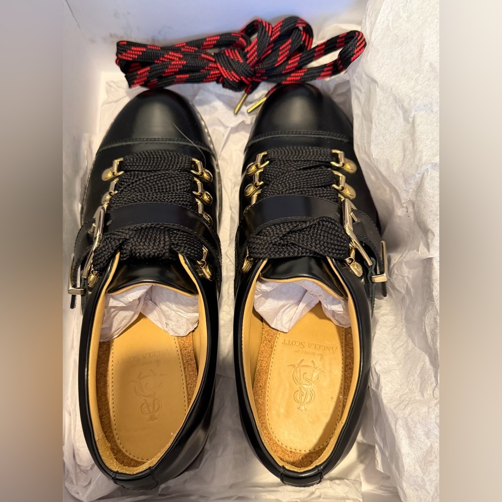 The Office of Angela Scott Mr. Logan Black Shoes